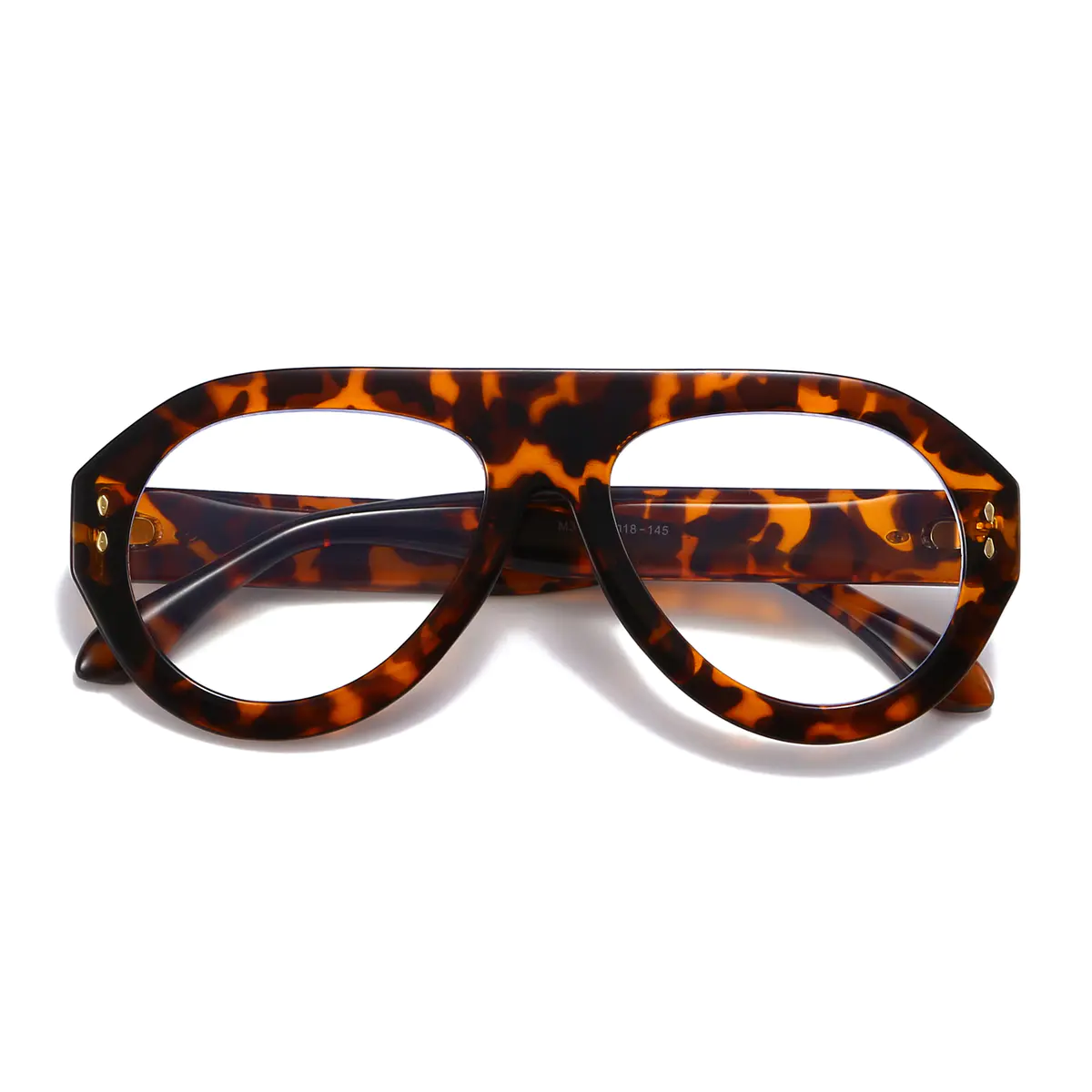 Aviator Tortoiseshell Eyeglasses
