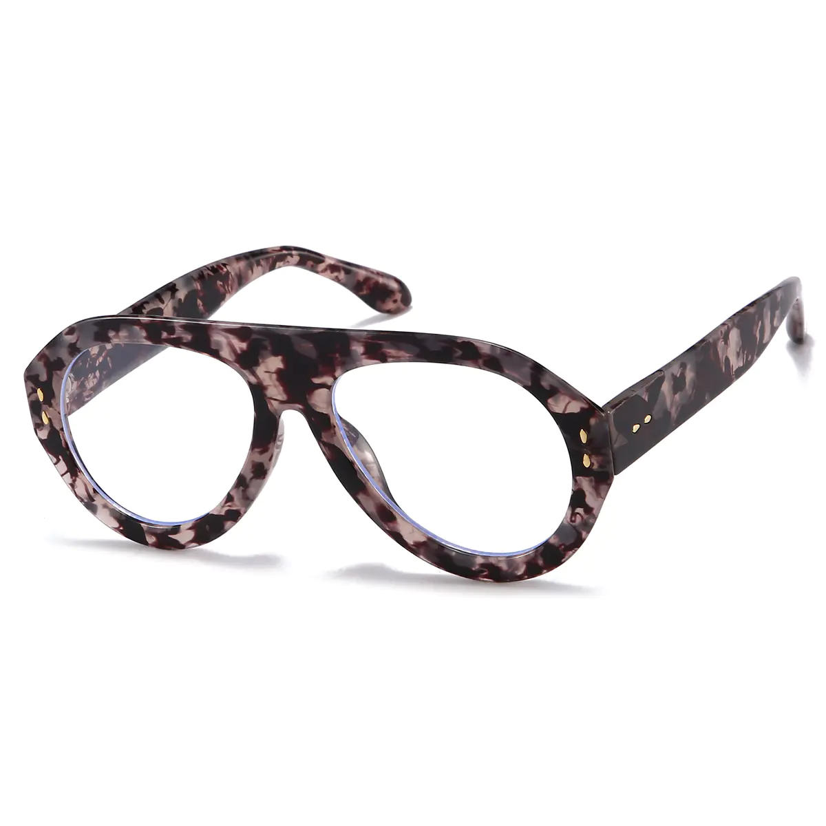 Aviator Ivory Tortoiseshell Eyeglasses