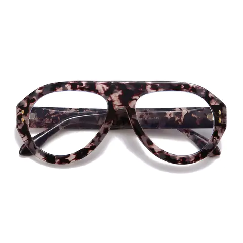 Aviator Ivory Tortoiseshell Eyeglasses