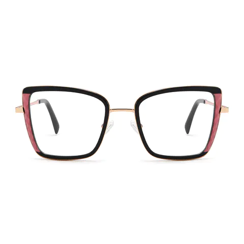 Square Black Eyeglasses