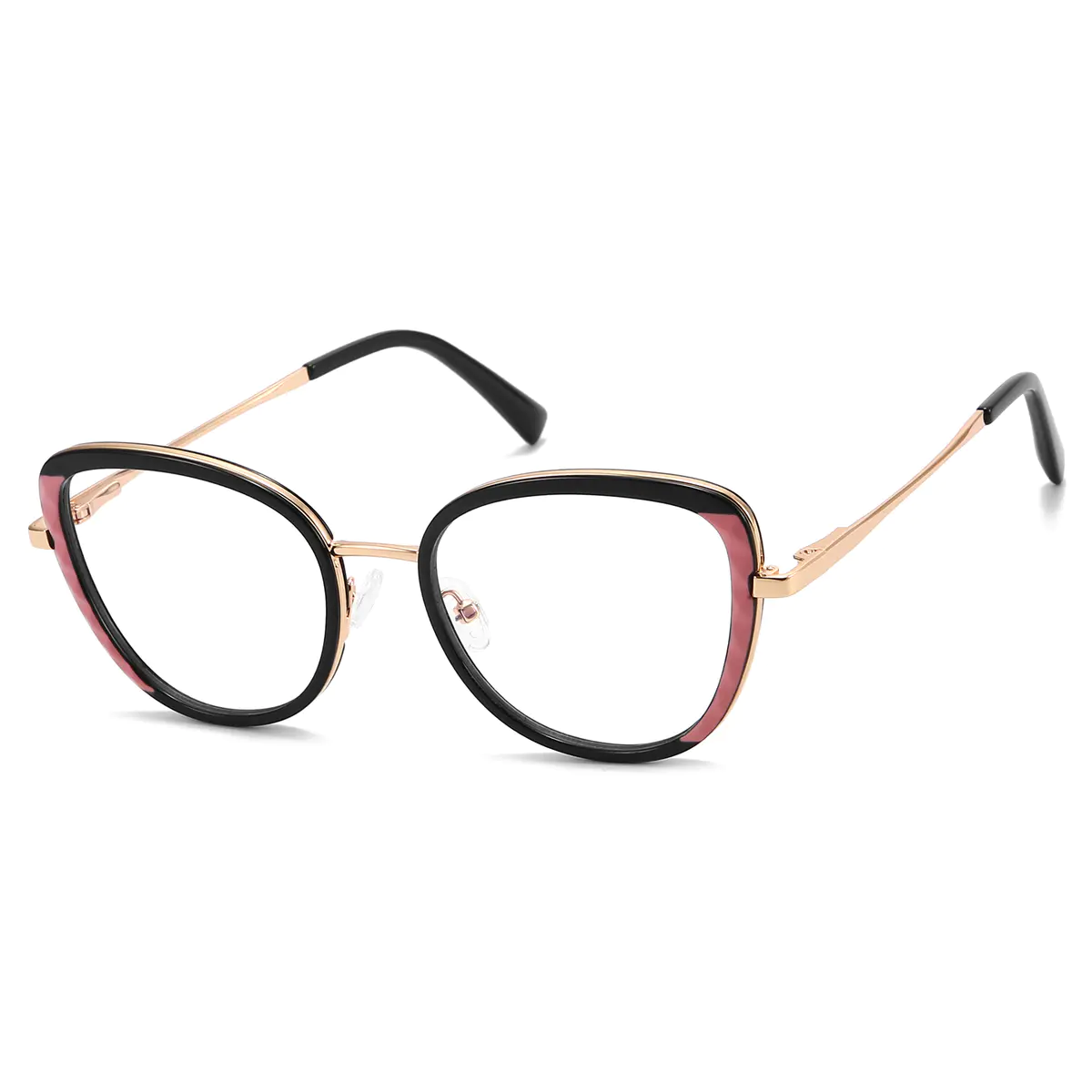Cat-eye Black Eyeglasses