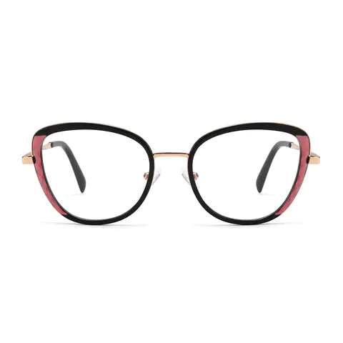 Cat-eye Black Eyeglasses