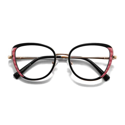 Cat-eye Black Eyeglasses
