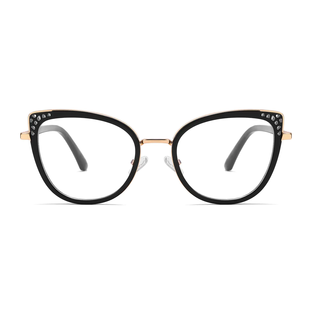 Cat-eye Black Eyeglasses