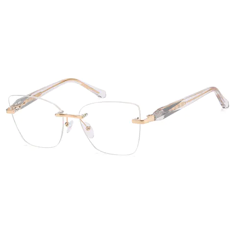 Square Clear Eyeglasses