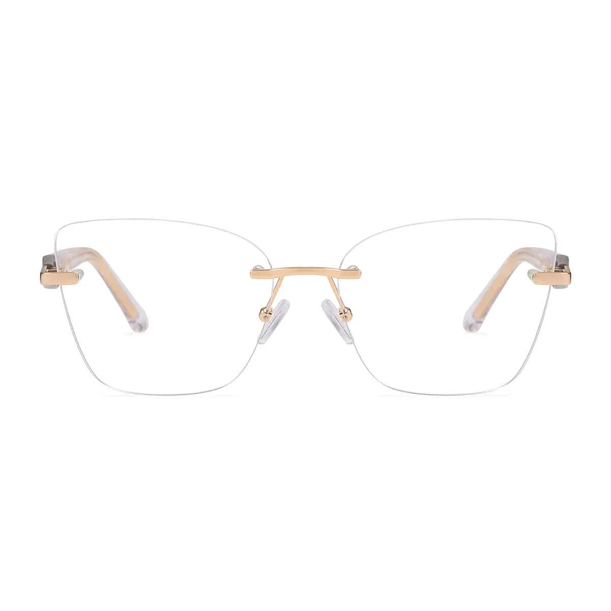 Square Clear Eyeglasses
