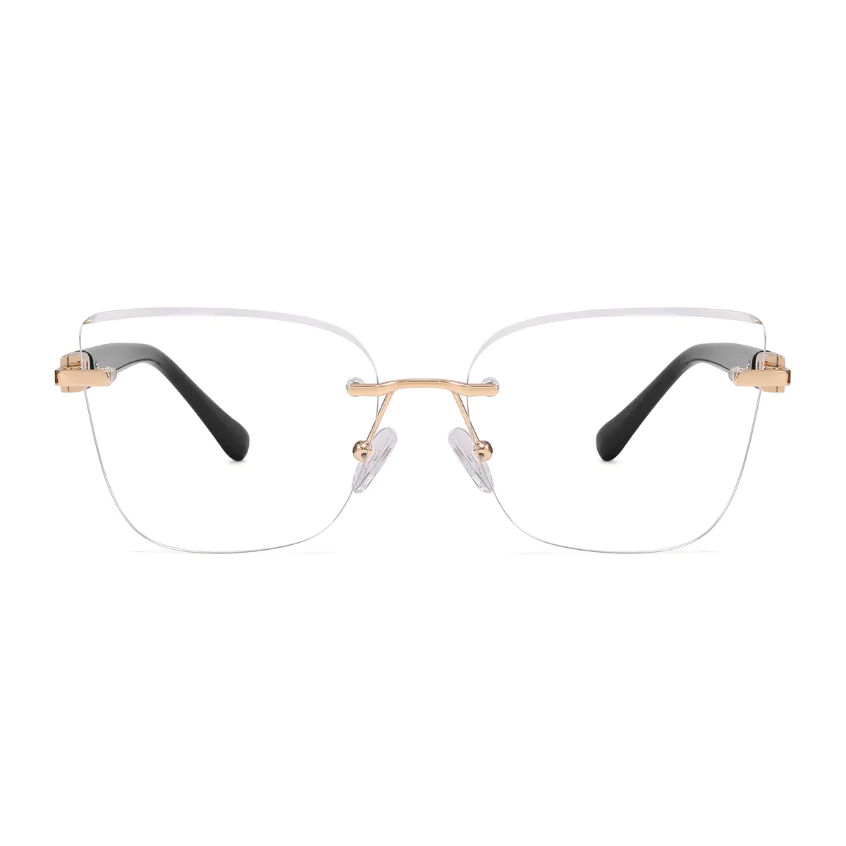 Square Black Eyeglasses