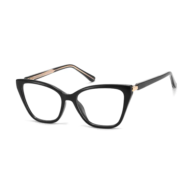 Cat-eye Black Eyeglasses