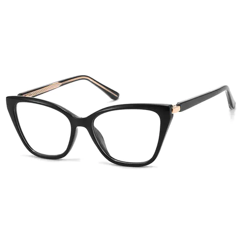 Cat-eye Black Eyeglasses