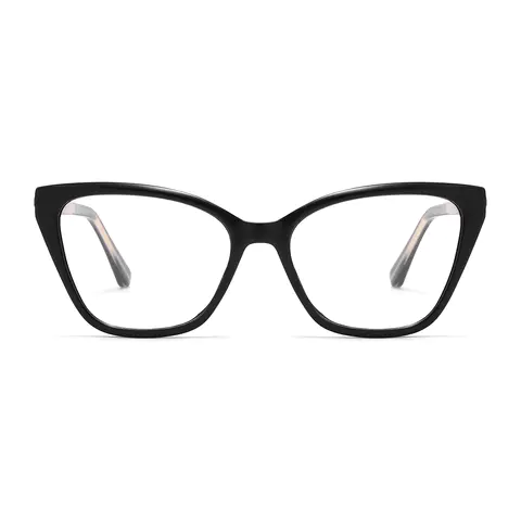 Cat-eye Black Eyeglasses