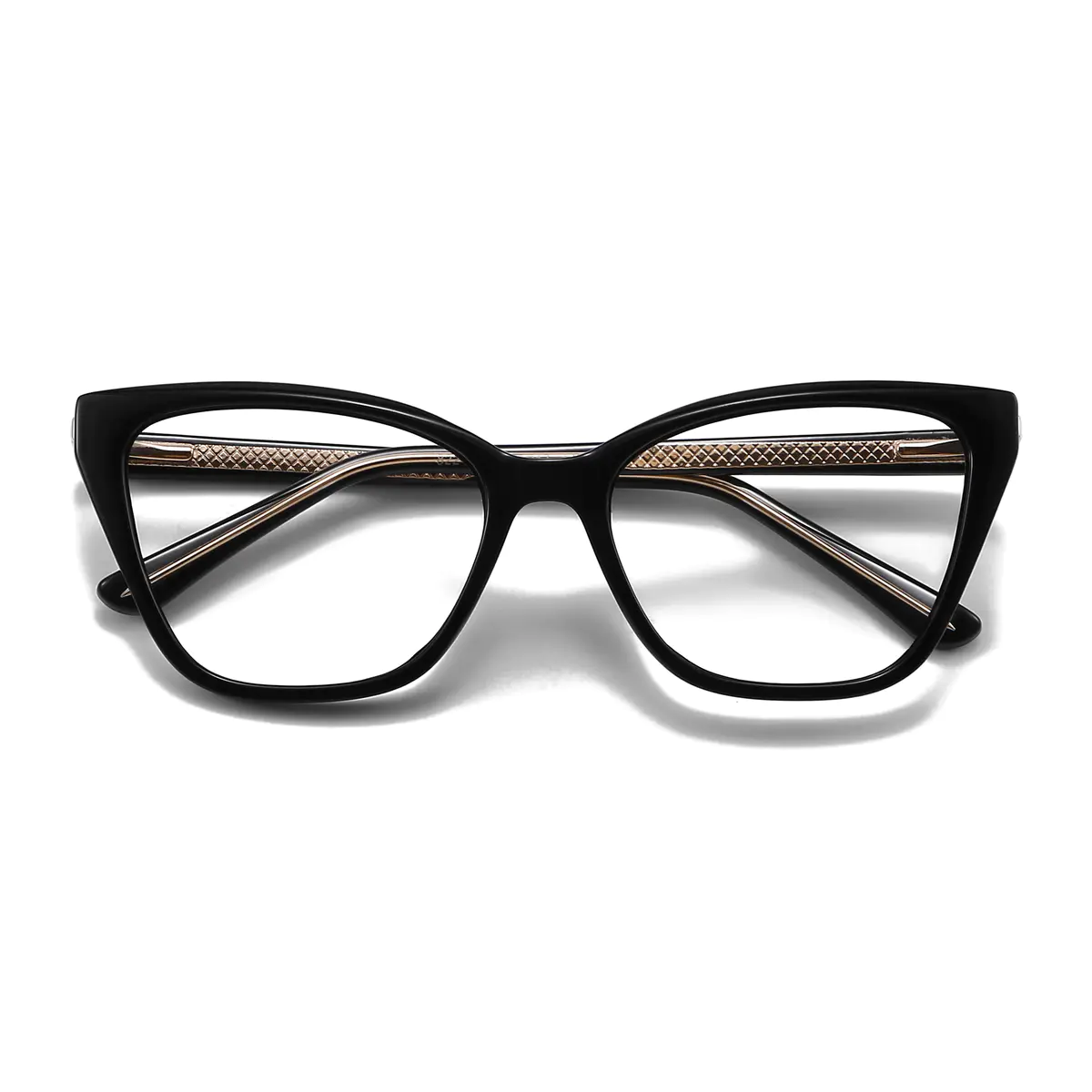 Cat-eye Black Eyeglasses