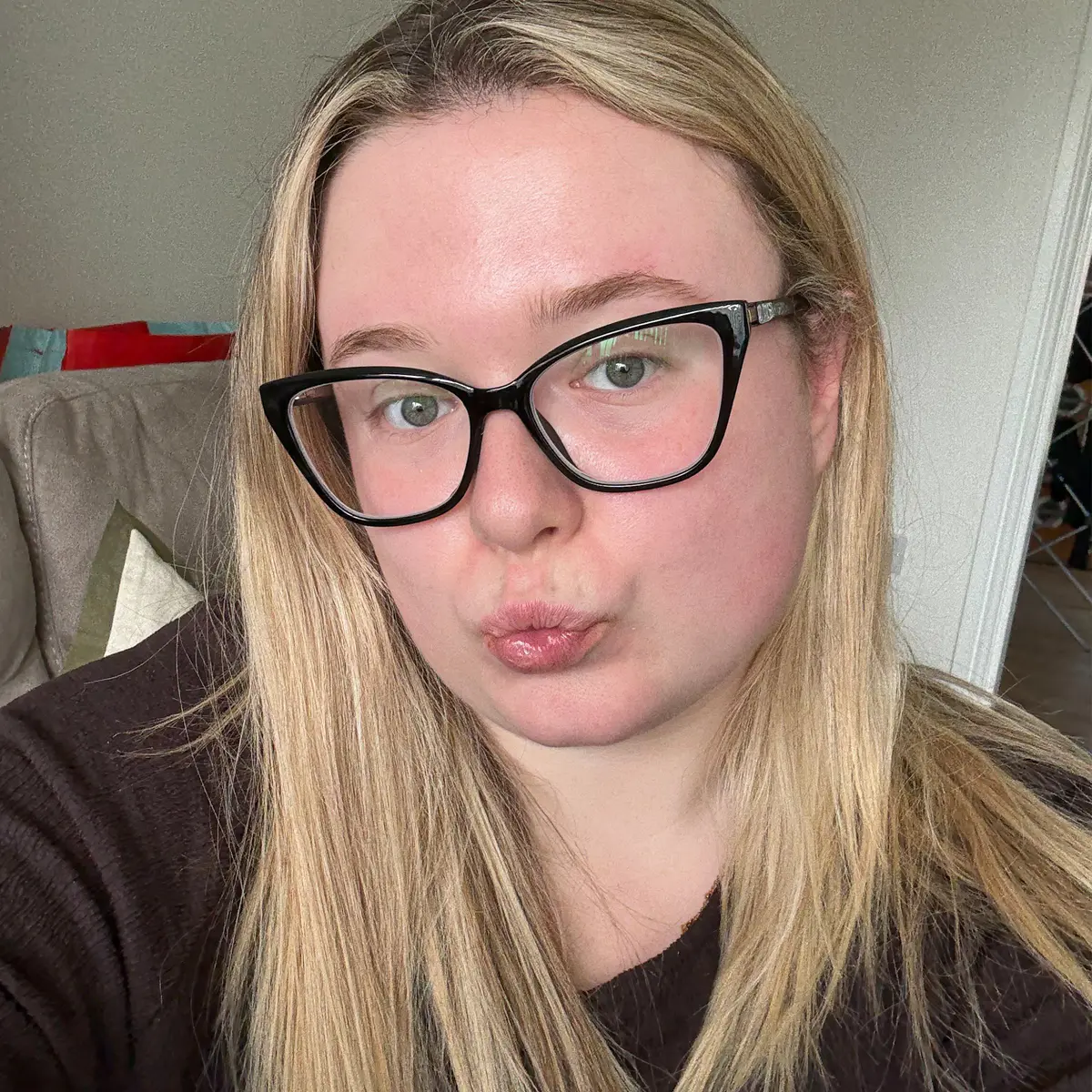 Cat-eye Black Eyeglasses