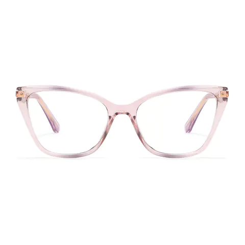 Cat-eye Pale Pink Eyeglasses