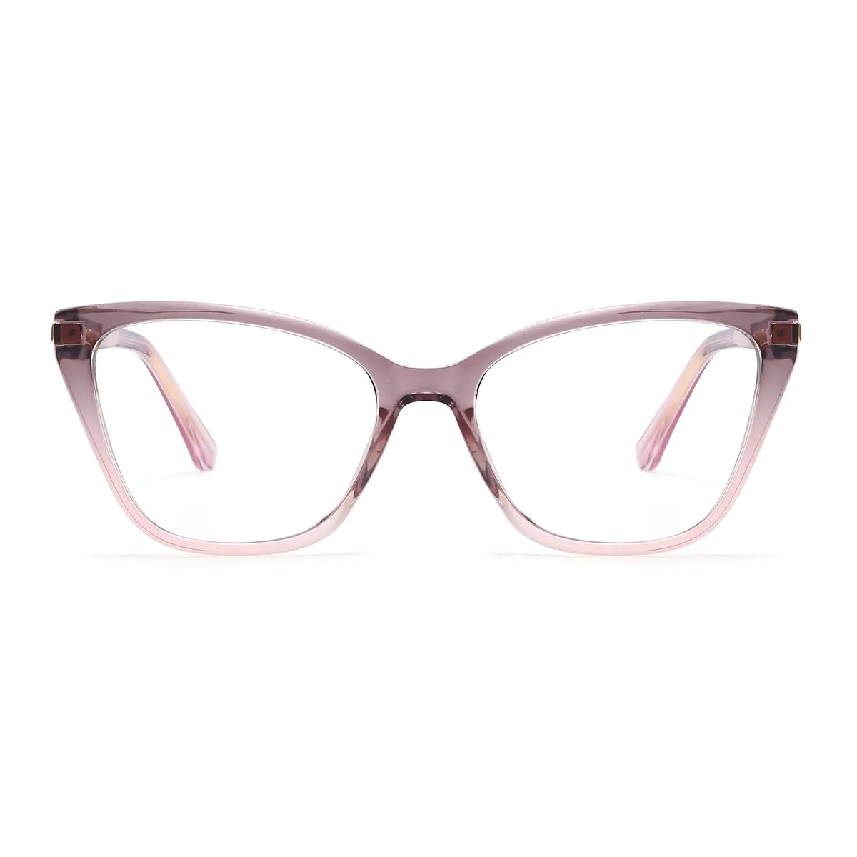 Cat-eye Gradient Gray Eyeglasses