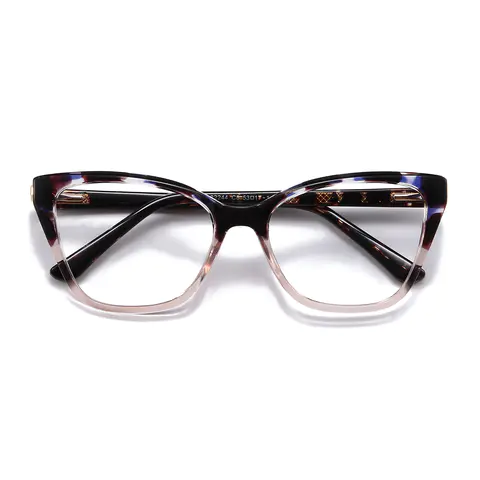 Cat-eye Ivory Tortoiseshell Eyeglasses