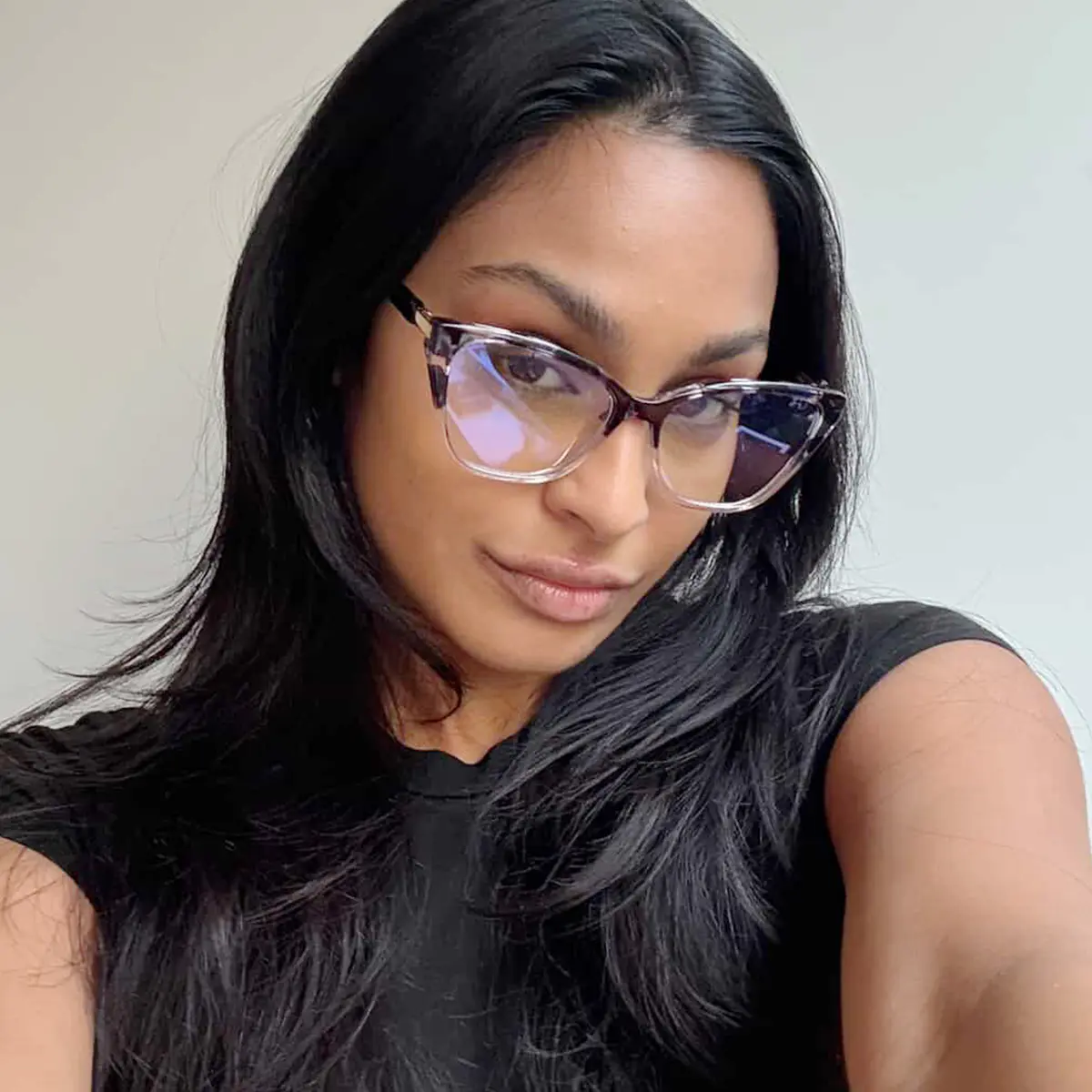 Cat-eye Ivory Tortoiseshell Eyeglasses