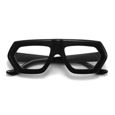 Aviator Black Eyeglasses