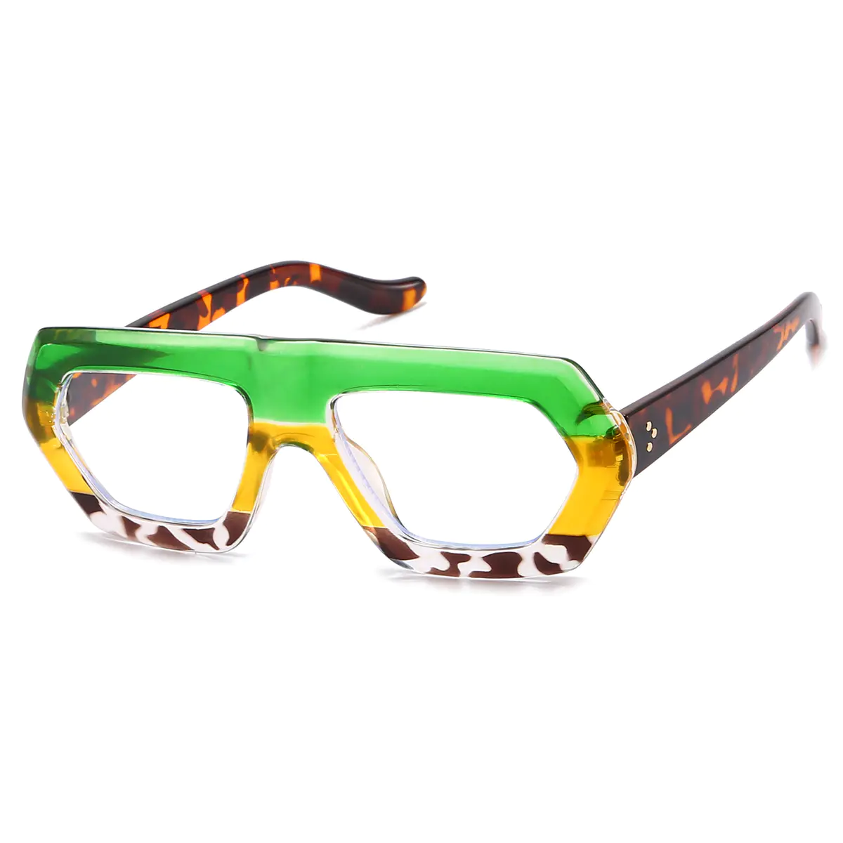 Aviator Tortoiseshell Eyeglasses