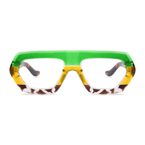 Aviator Tortoiseshell Eyeglasses