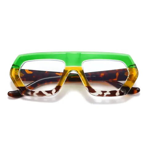 Aviator Tortoiseshell Eyeglasses