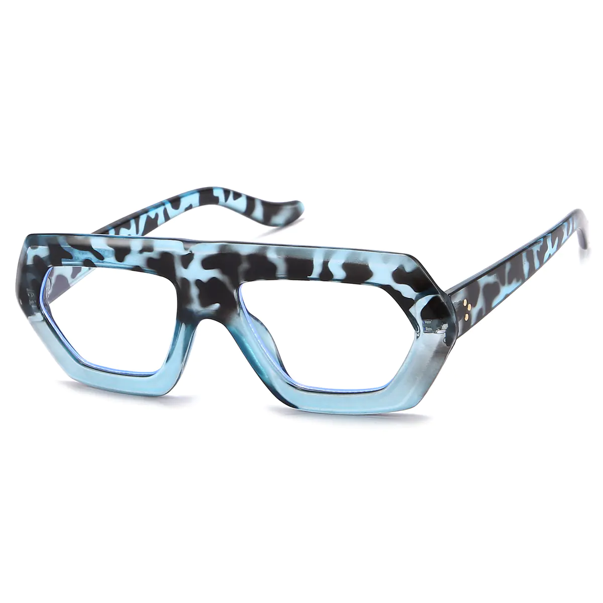 Aviator Blue Eyeglasses
