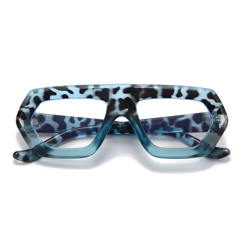 Aviator Blue Eyeglasses