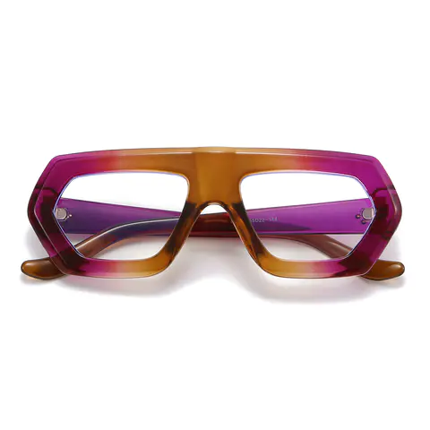 Aviator Gradient Pink Eyeglasses