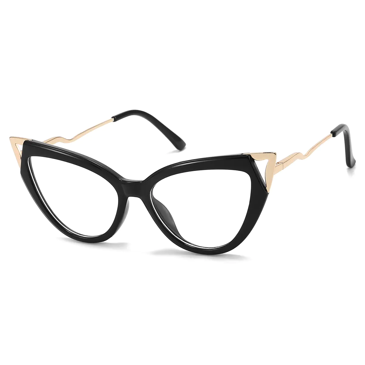 Cat-eye Black Eyeglasses