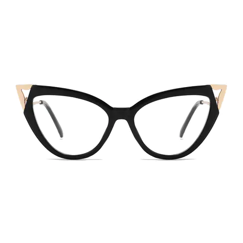 Cat-eye Black Eyeglasses