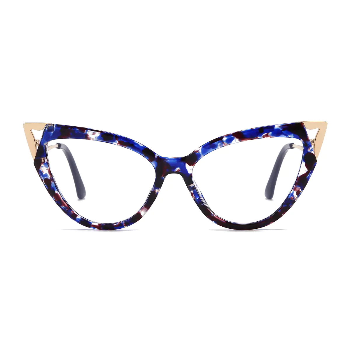 Cat-eye Blue Eyeglasses