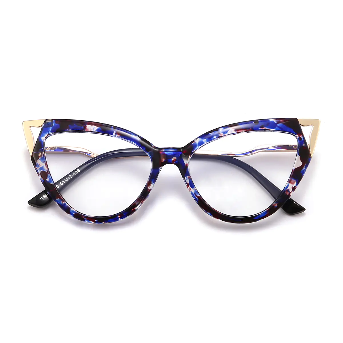 Cat-eye Blue Eyeglasses