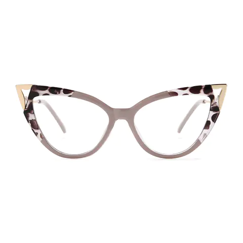 Cat-eye Tortoiseshell/Pink Eyeglasses
