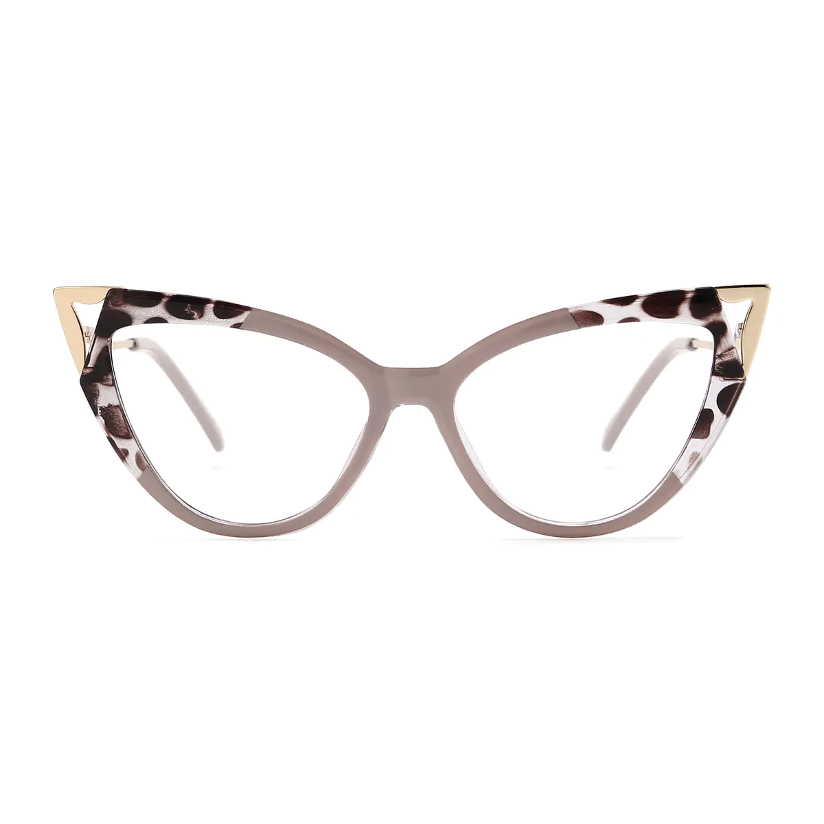 Cat-eye Tortoiseshell/Pink Eyeglasses