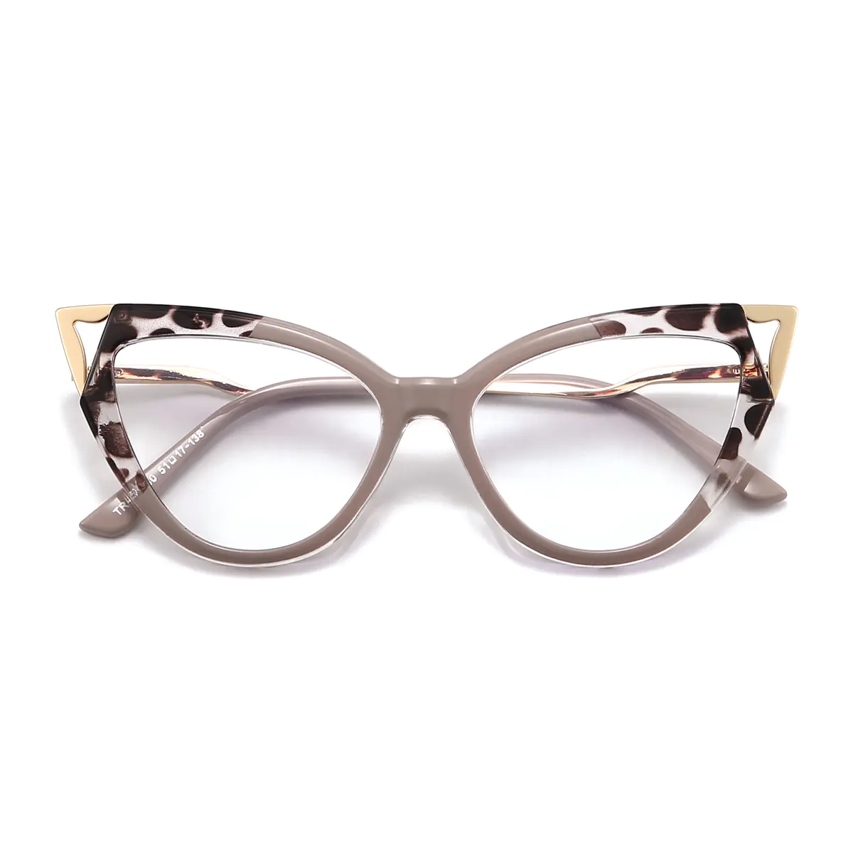 Cat-eye Tortoiseshell/Pink Eyeglasses