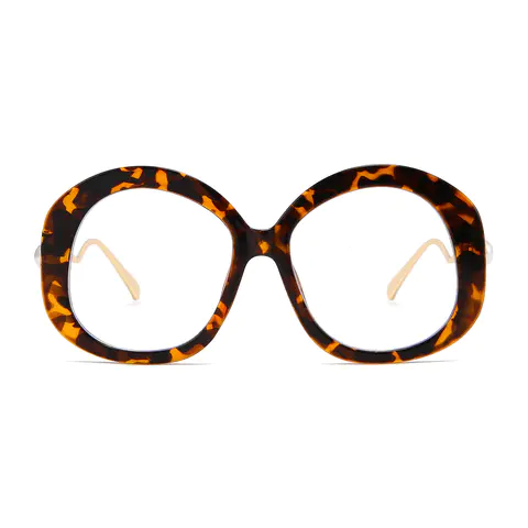 Oval Tortoiseshell Eyeglasses