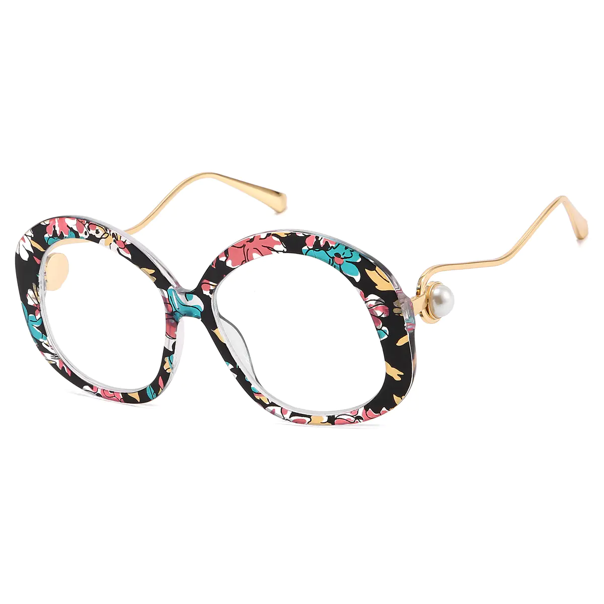Oval Multicolor Eyeglasses