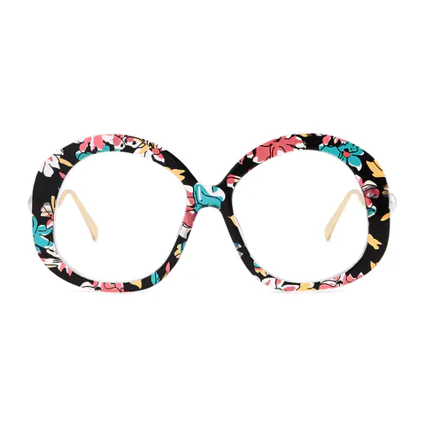 Oval Multicolor Eyeglasses