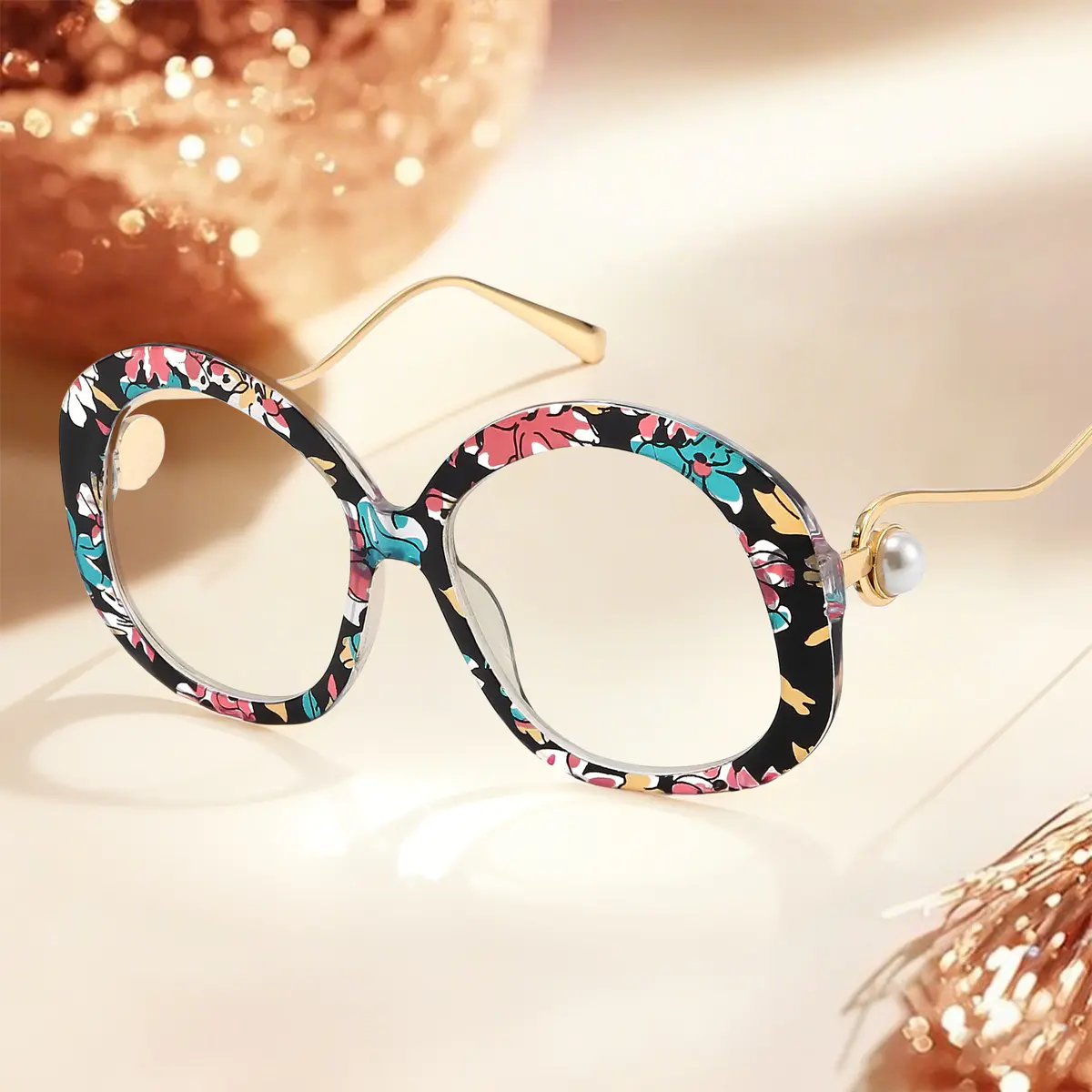 Oval Multicolor Eyeglasses