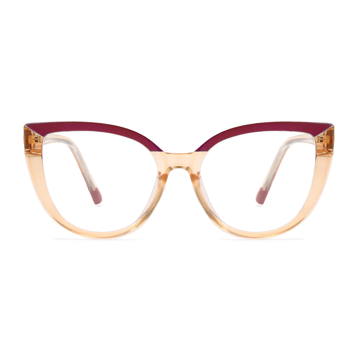 Cat-eye Red/Pink Eyeglasses