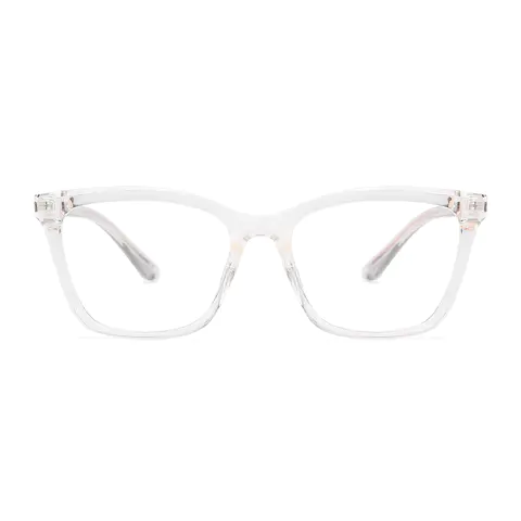 Square Clear Eyeglasses