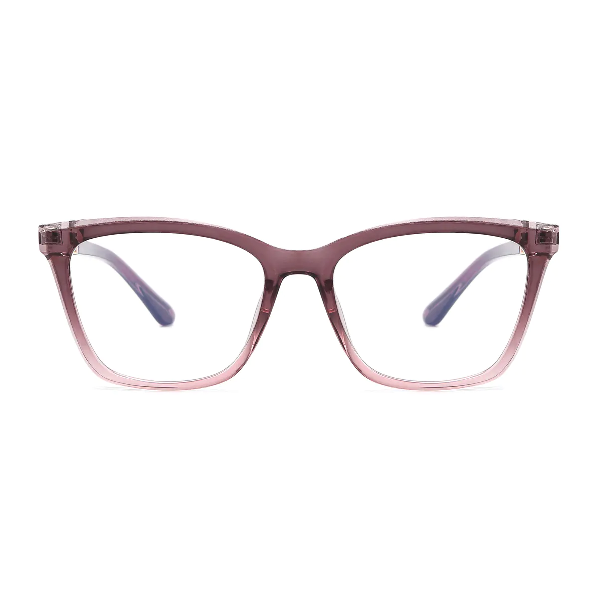 Square Gradient Pink Eyeglasses