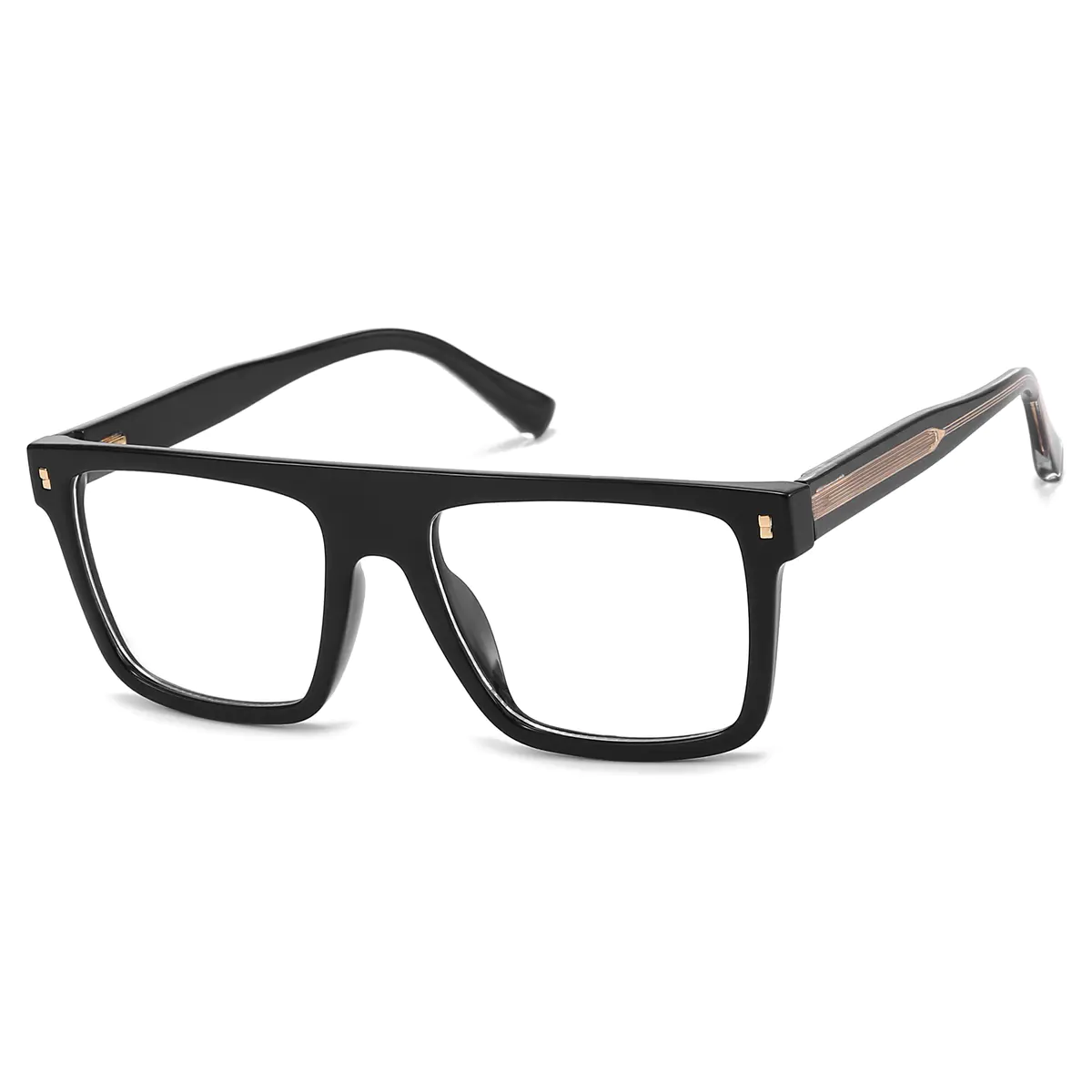 Aviator Black Eyeglasses