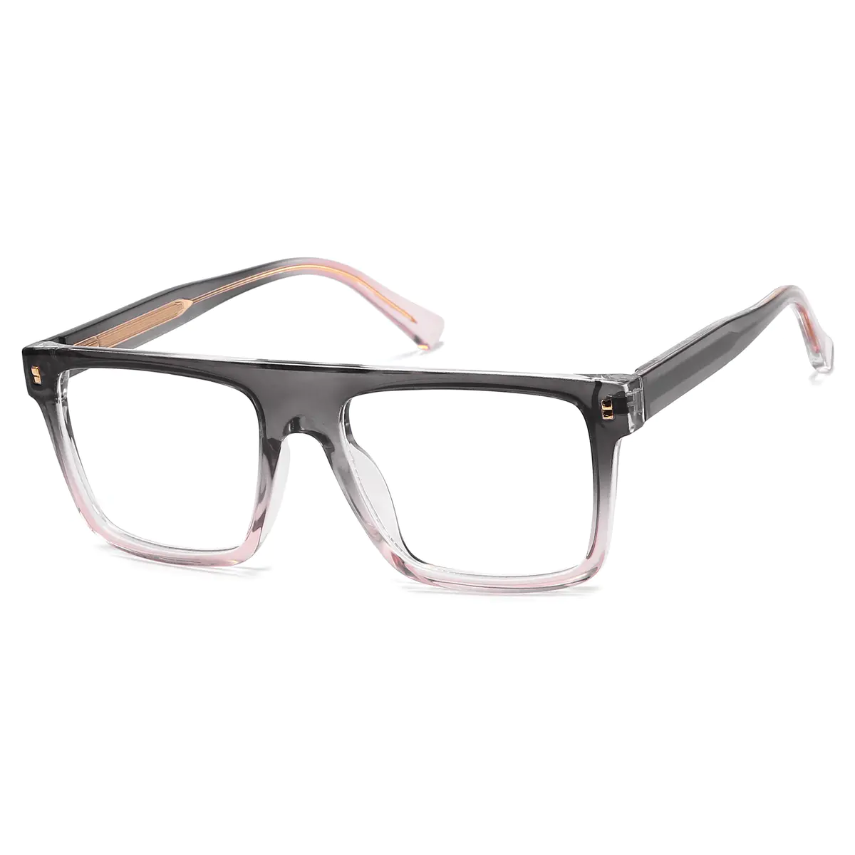 Aviator Gradient Gray Eyeglasses