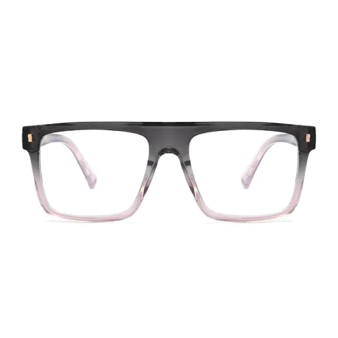 Aviator Gradient Gray Eyeglasses