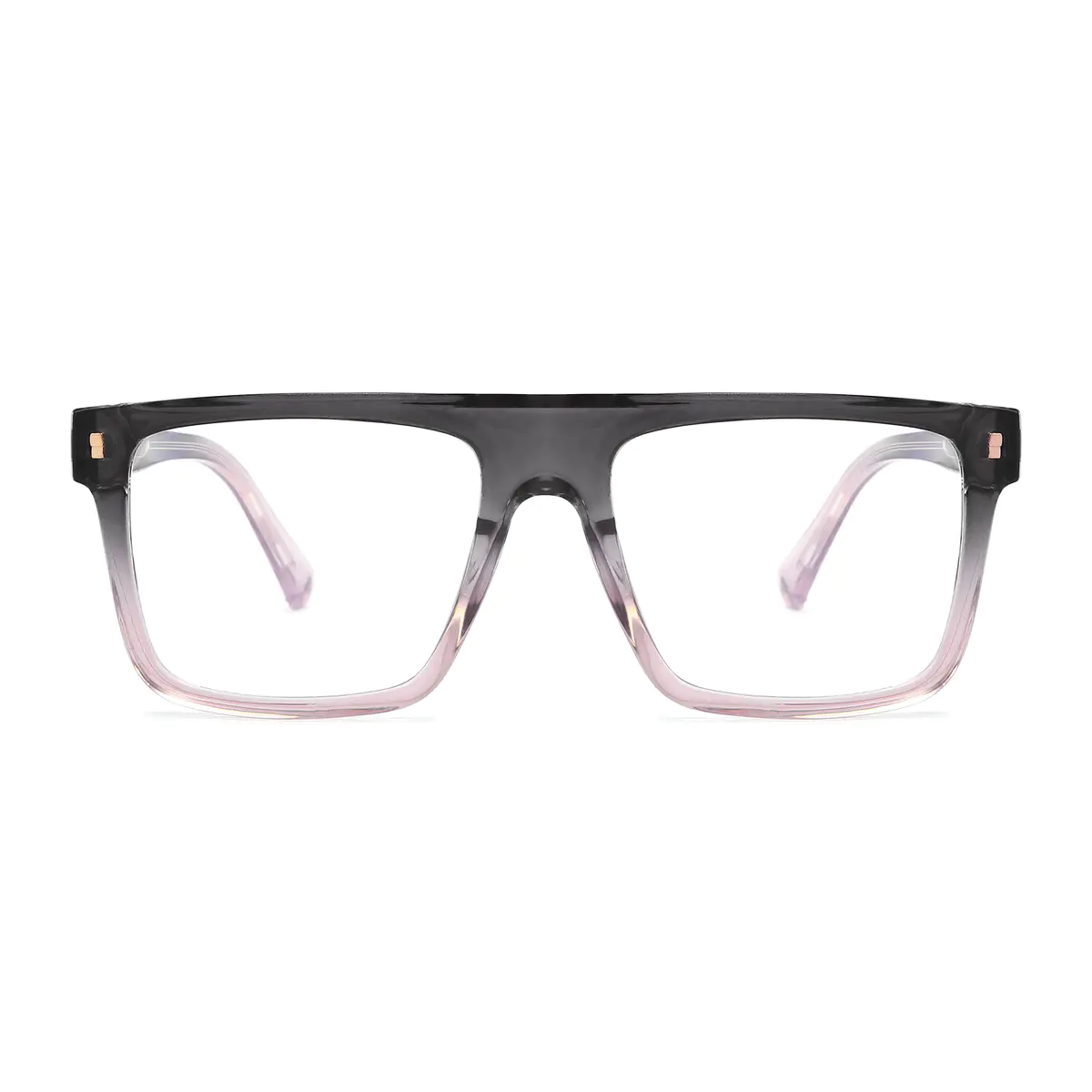 Aviator Gradient Gray Eyeglasses
