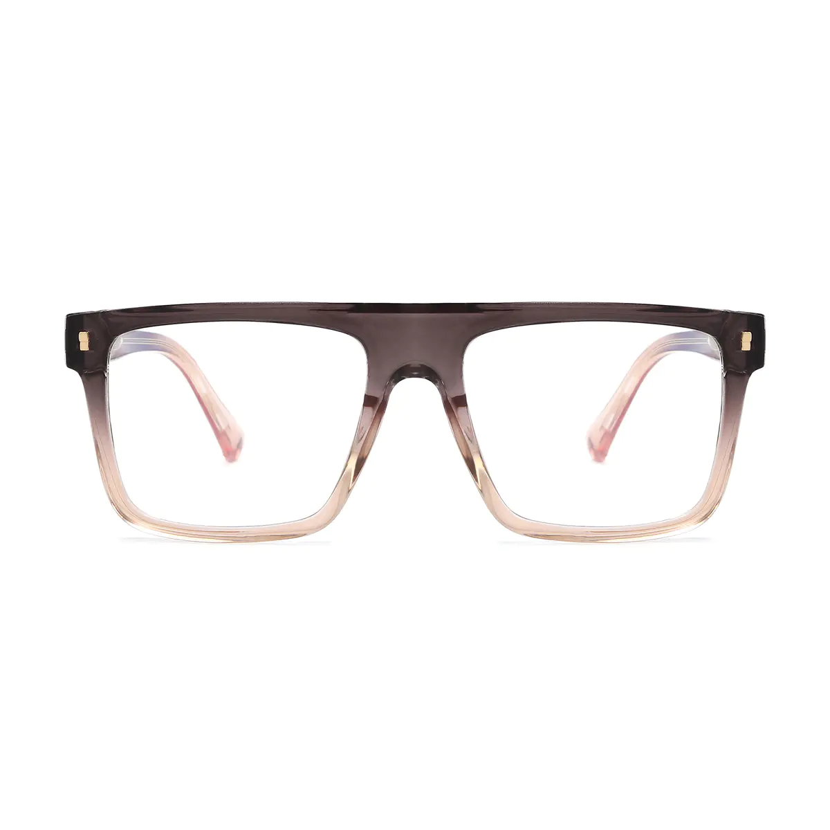 Aviator Brown Eyeglasses