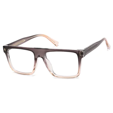 Aviator Brown Eyeglasses