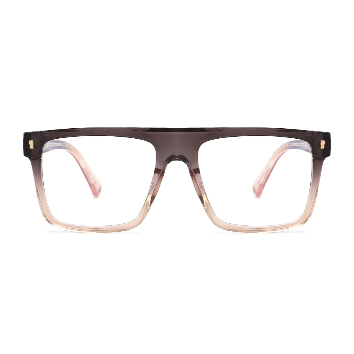 Aviator Brown Eyeglasses