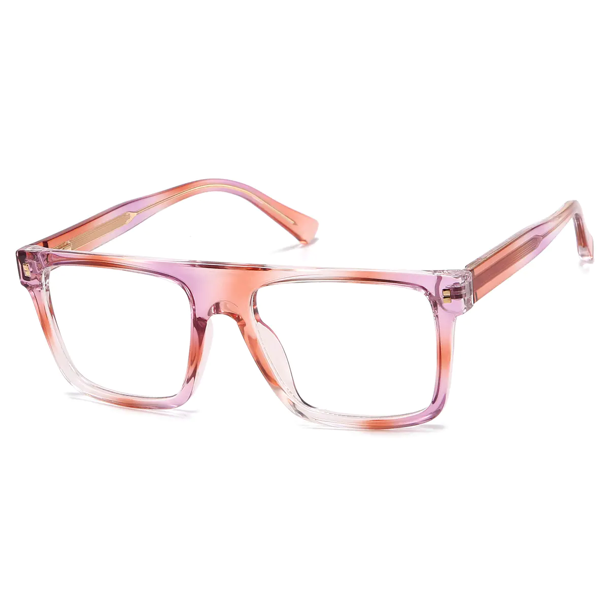 Aviator Gradient Pink Eyeglasses