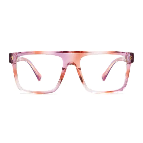Aviator Gradient Pink Eyeglasses